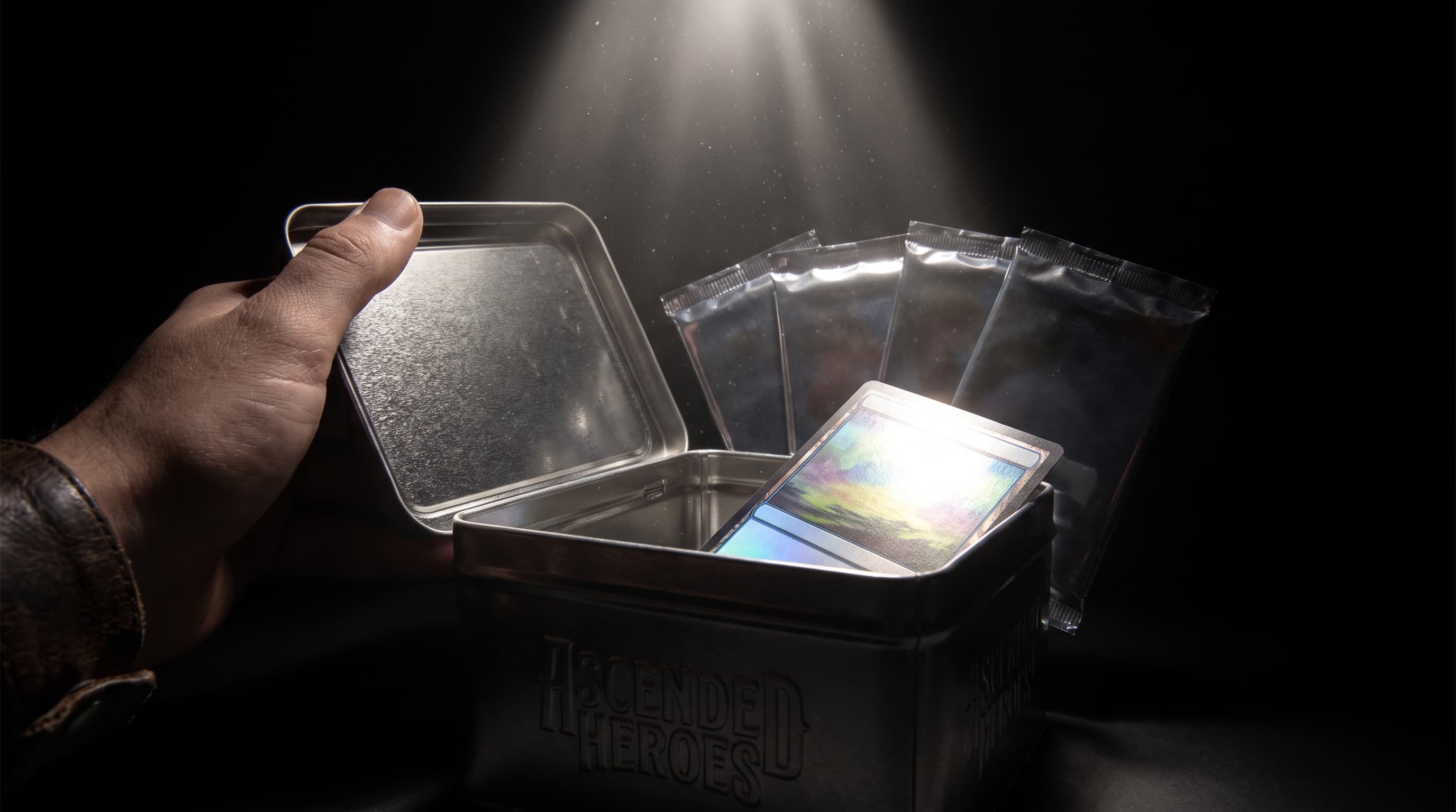 Three $21.99 Ascended Heroes Tins Land August 28 — And the Promo on the Box Is the Cheapest Thing Inside