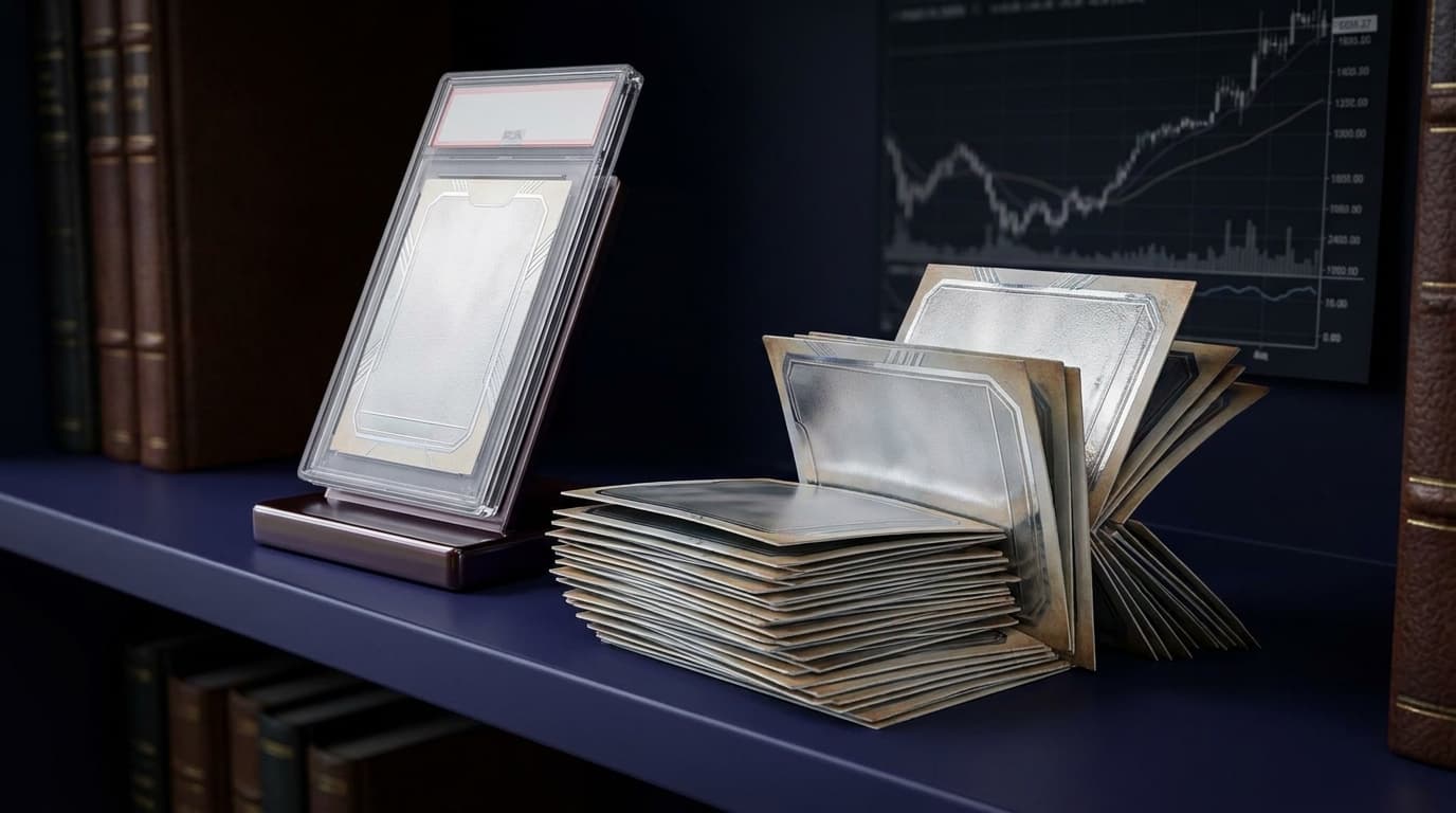 A Record Month While Base Cards Bleed: The K-Shaped Hobby in One Dataset