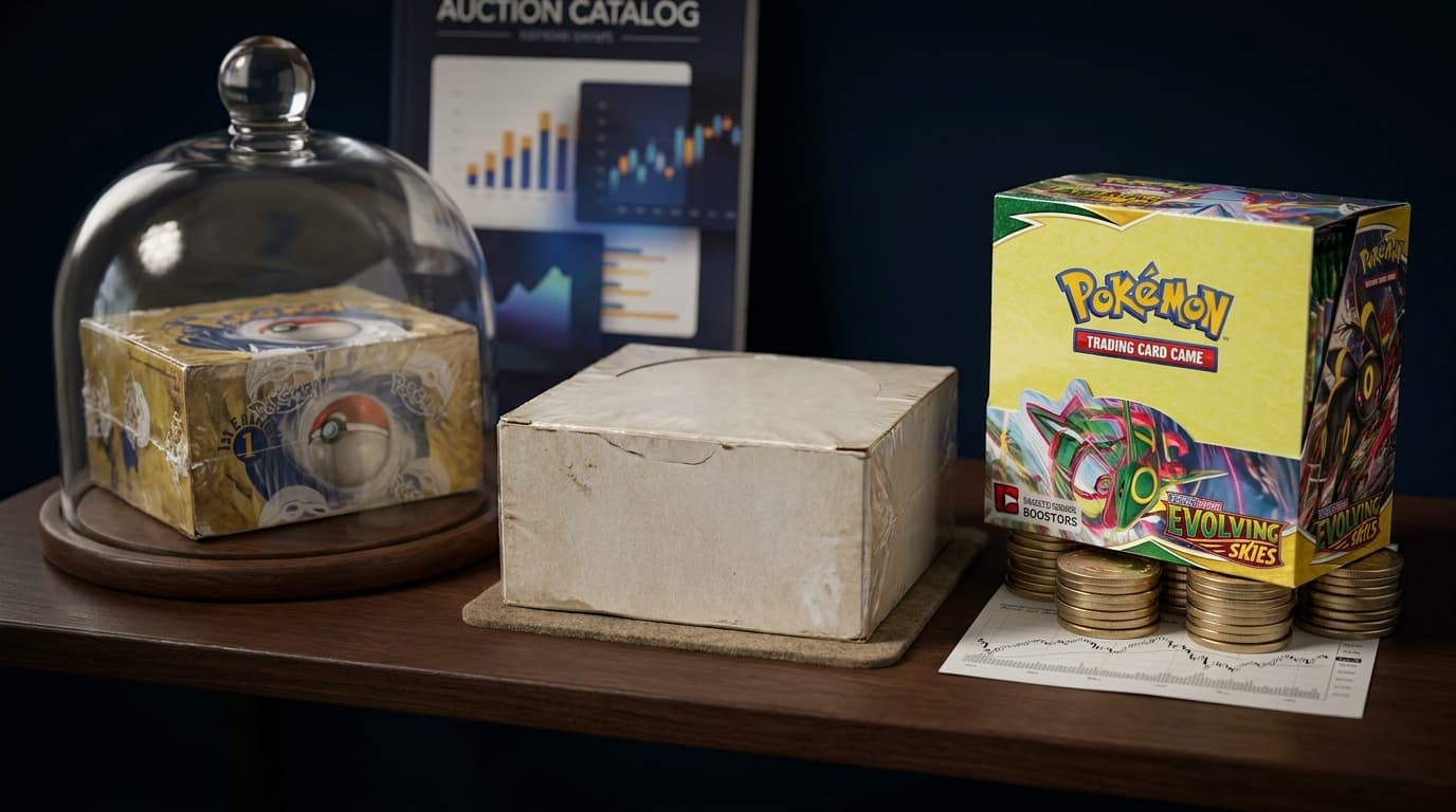 Modern Wax Rips New Records While the 1st Edition Base Box Sits 37% Below Peak: The Vintage-Sealed Ceiling Nobody's Rushing to Retest