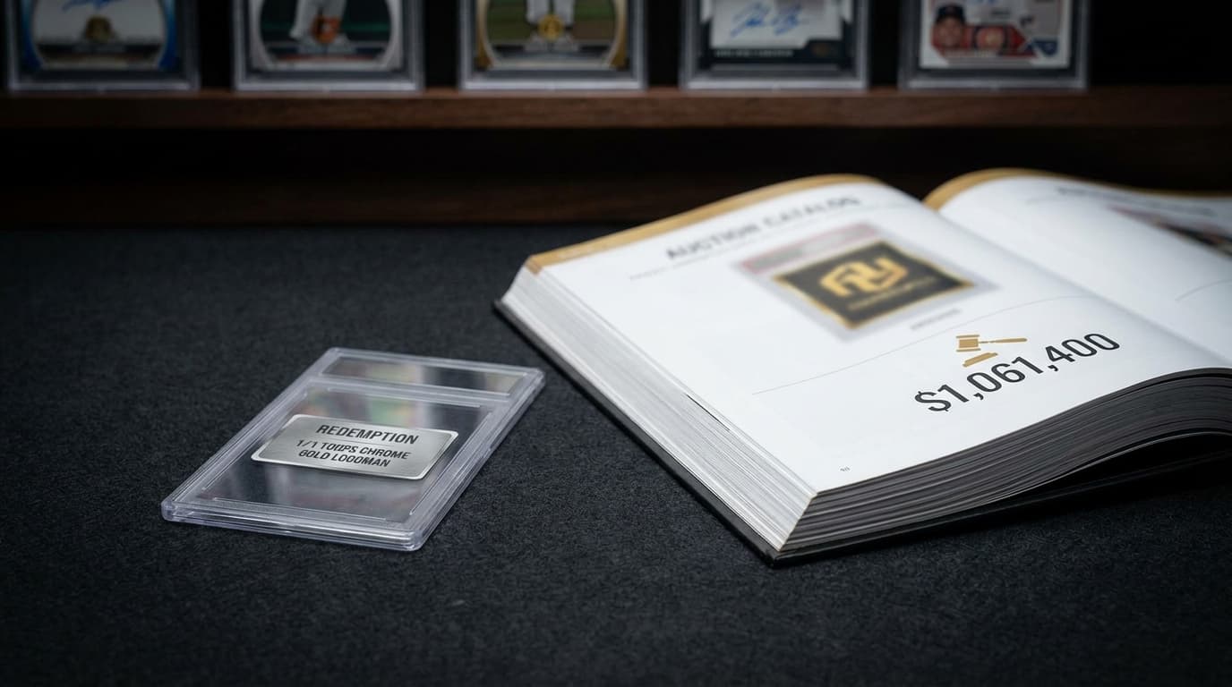 $1.06M for a Card That Doesn't Exist Yet: The SGA Logoman Redemption Record and the Math on Buying an IOU