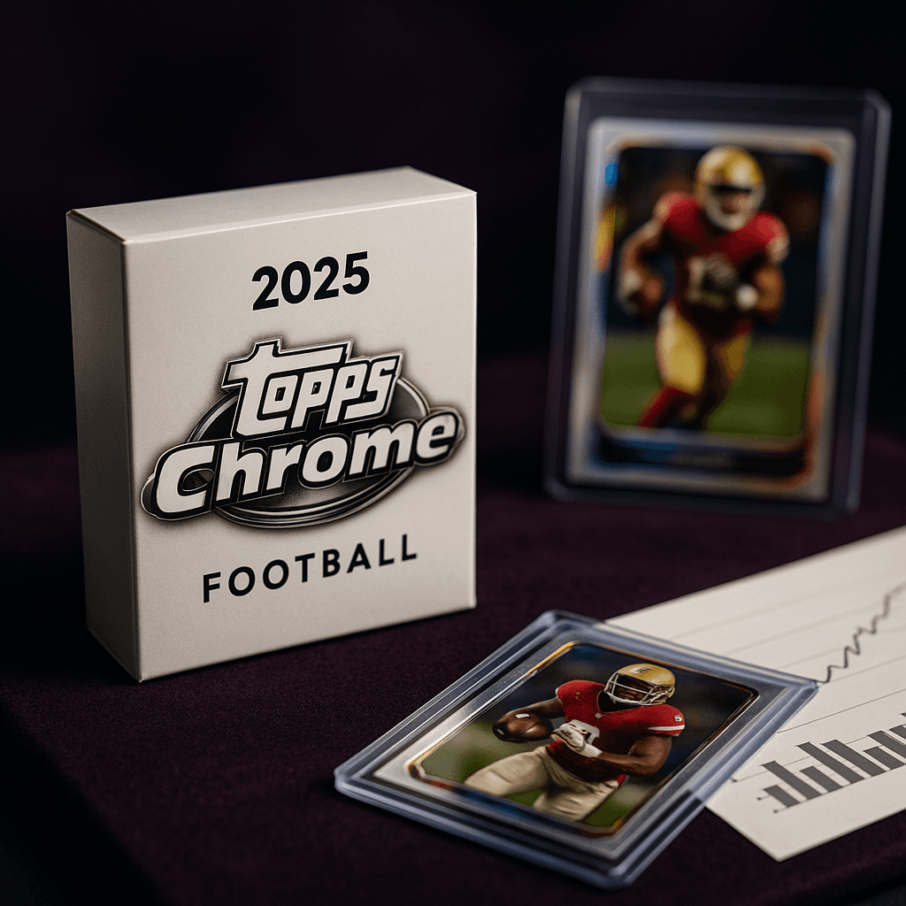 Topps Chrome Football's Hobby Box Is Reselling Well Above MSRP — And Topps Captures None of the Spread